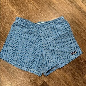 Patagonia Blue Wave Pattern Shorts